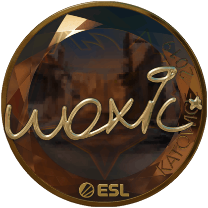 Sticker | woxic (ทอง) | Katowice 2019