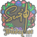 Sticker | C4LLM3SU3 (Embroidered) | Budapest 2025