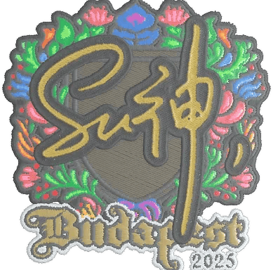 Sticker | C4LLM3SU3 (brodé) | Budapest 2025