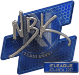 Sticker | NBK- (Foil) | Atlanta 2017