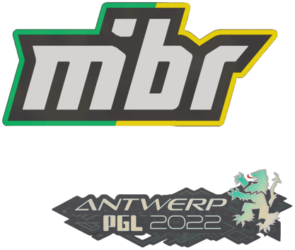 Sticker | MIBR | 안트베르펜 2022