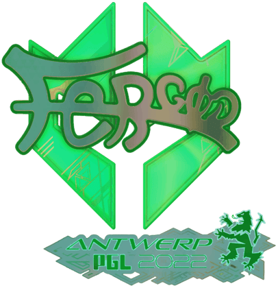 Sticker | fer (holo) | Antwerpen 2022