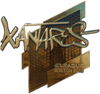 Sticker | XANTARES (Gold) | Boston 2018 Sticker | XANTARES (Gold) | Boston 2018 image
