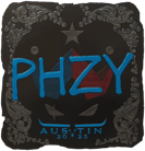 Sticker | phzy (Foil) | Austin 2025 Sticker | phzy (Foil) | Austin 2025 image