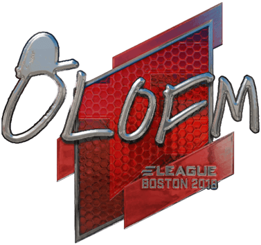 Sticker | olofmeister (Parlak) | Boston 2018