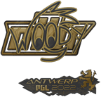 Sticker | WOOD7 (Gold) | Antwerp 2022 image