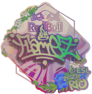 Sticker | FlameZ (Holo) | Rio 2022 image