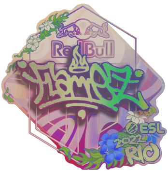 Sticker | FlameZ (holográfica) | Río 2022