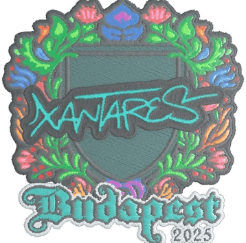 Hình dán | XANTARES (Dệt thêu) | Budapest 2025