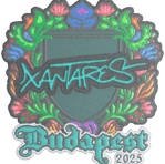 Sticker | XANTARES (Embroidered) | Budapest 2025