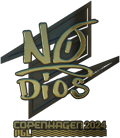 Sticker | Nodios (Gold) | Copenhagen 2024 image