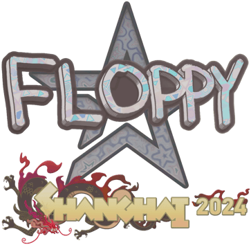 Sticker | floppy (Holo) | Shanghai 2024