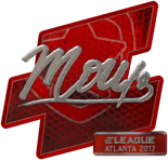 Sticker | mou (Foil) | Atlanta 2017