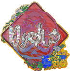 Sticker | Dycha (Glitter) | Rio 2022