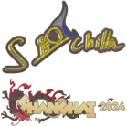 Sticker | s-chilla (Holo) | Shanghai 2024 image