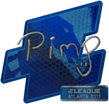 Sticker | Pimp (Foil) | Atlanta 2017
