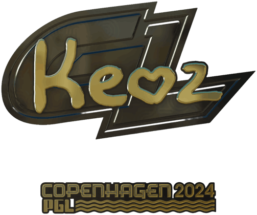 Sticker | Keoz (Gold) | Kopenhagen 2024