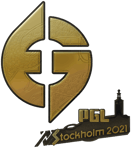 Sticker | Evil Geniuses (Gold) | Stockholm 2021