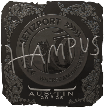 Sticker | hampus (Foil) | Austin 2025