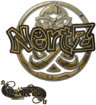Sticker | NertZ (Gold) | Paris 2023