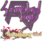 Sticker | somebody (Glitter) | Shanghai 2024 image