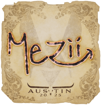 Sticker | mezii | Austin 2025