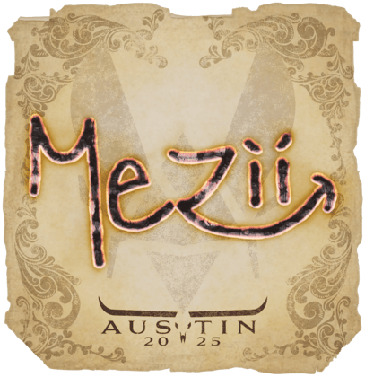 Sticker | mezii | Austin 2025