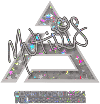 Sticker | MUTiRiS (purpurina) | Copenhague 2024