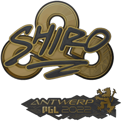 Sticker | sh1ro (kulta) | Antwerpen 2022