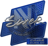 Sticker | SIXER (Foil) | Atlanta 2017