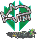 Sticker | VINI (Glitter) | Antwerp 2022 image