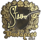 Sticker | Staehr (Gold) | Budapest 2025 image