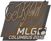 Sticker | GeT_RiGhT | MLG Columbus 2016 image