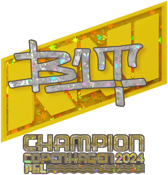 Sticker | b1t (purpurina, campeón) | Copenhague 2024