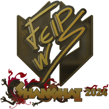 Sticker | felps (Gold) | Shanghai 2024