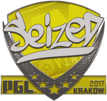 Sticker | seized | Krakow 2017