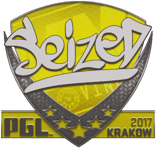 Sticker | seized | Krakow 2017