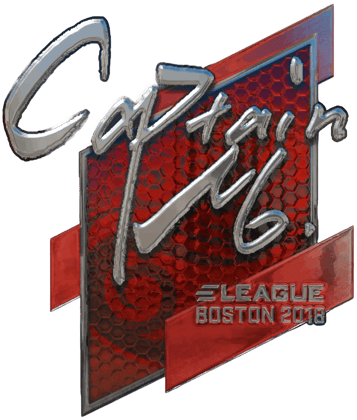 Sticker | captainMo (Foil) | Boston 2018