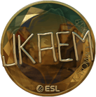 Sticker | jkaem (Gold) | Katowice 2019 image