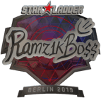 Sticker | Ramz1kBO$$ (Foil) | Berlin 2019 image