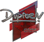 Sticker | dupreeh (Foil) | Boston 2018 image