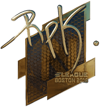 Sticker | RpK (Gold) | Boston 2018