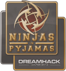 Sticker | Ninjas in Pyjamas | DreamHack 2014 image
