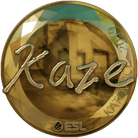 Sticker | Kaze (Gold) | Katowice 2019 image