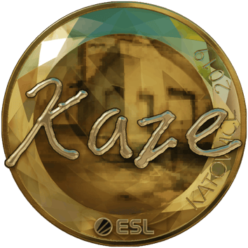 Sticker | Kaze (kulta) | Katowice 2019