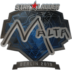Sticker | malta (Foil) | Berlin 2019 image