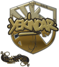 Sticker | YEKINDAR (Gold) | Paris 2023 image