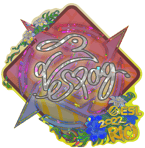 Sticker | es3tag (Glitter) | Rio 2022