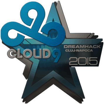 Sticker | Cloud9 (foliowana) | Kluż-Napoka 2015