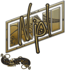 Sticker | npl (Gold) | Paris 2023 image